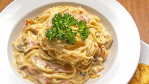 spaghetti alfredo